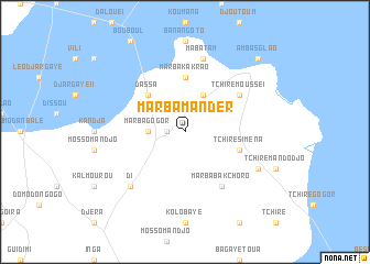 map of Marba Mander