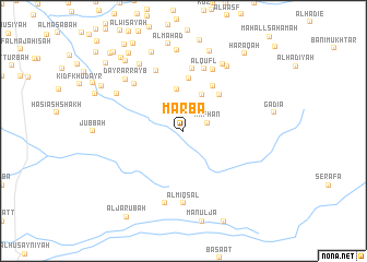 map of Marba‘