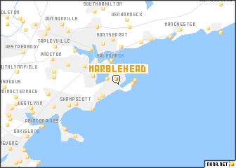 map of Marblehead