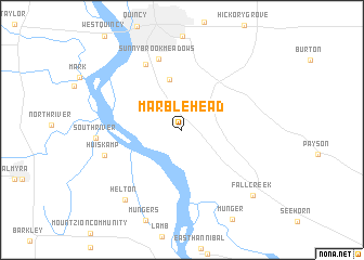 map of Marblehead