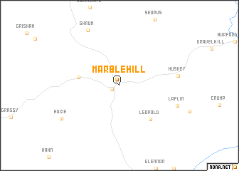 map of Marble Hill