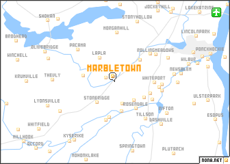 map of Marbletown