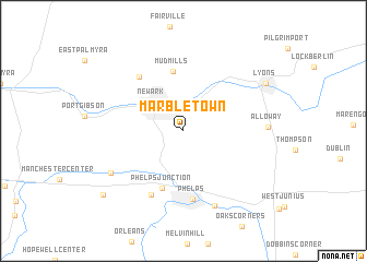 map of Marbletown