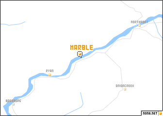 map of Marble
