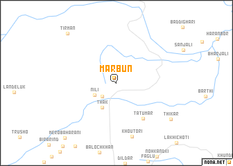 map of Marbun