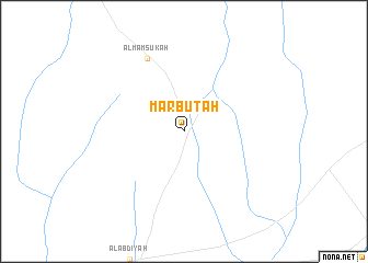 map of Marbūţah