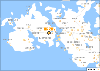 map of Marby