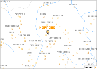 map of Marcabal