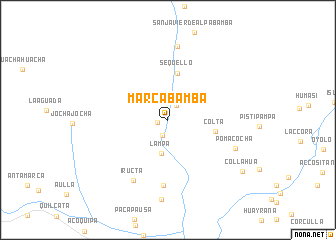 map of Marcabamba