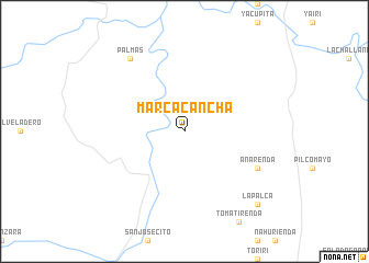 map of Marca Cancha