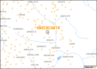 map of Marcachata