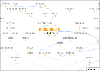 map of Marca Huta