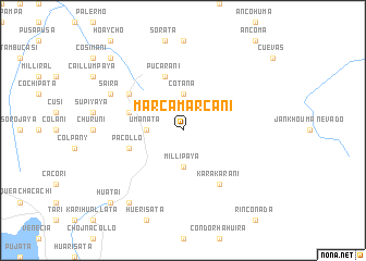 map of Marcamarcani