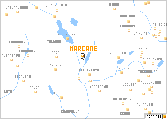 map of Marcane