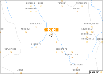 map of Marcani