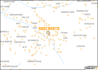 map of Marcapata