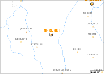 map of Marcavi