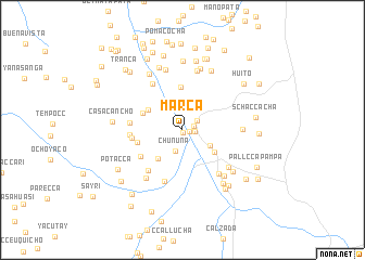 map of Marca