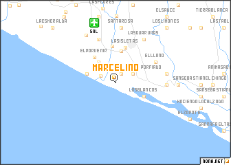 map of Marcelino