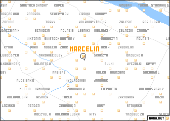 map of Marcelin