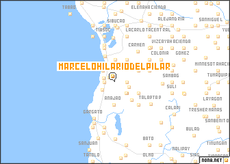 map of Marcelo Hilario del Pilar