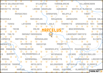 map of Marcelus