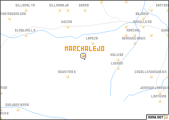 map of Marchalejo
