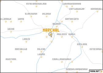 map of Marchal