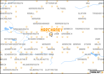 map of Marchaney