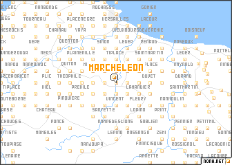 map of Marché Léon