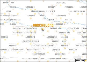 map of Marchelong