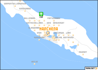 map of Marchena