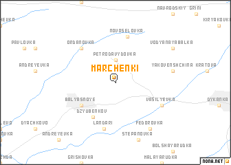 map of Marchenki