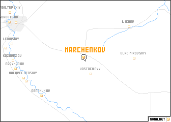 map of Marchenkov