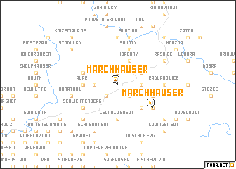 map of Marchhäuser