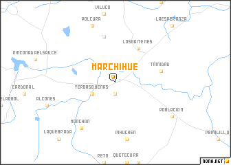 map of Marchihue