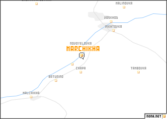map of Marchikha