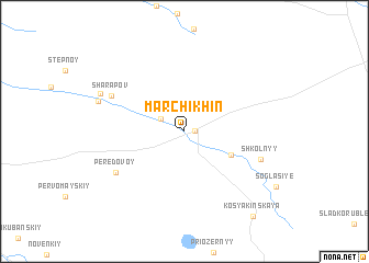 map of (( Marchikhin ))