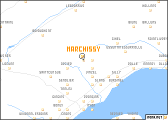 map of Marchissy