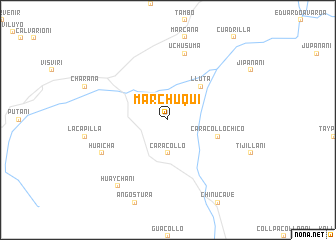 map of Marchuqui