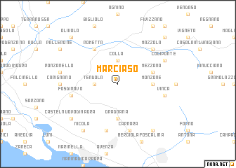 map of Marciaso