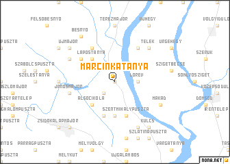 map of Marcinkatanya