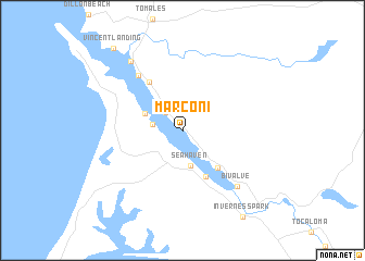 map of Marconi