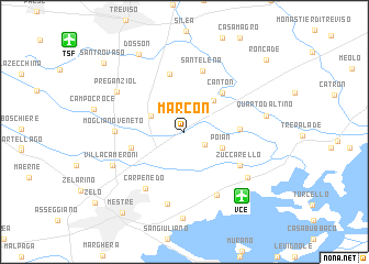 map of Marcon