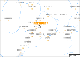 map of Marcopata