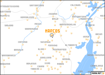 map of Marcos