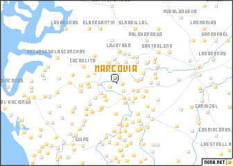 map of Marcovia