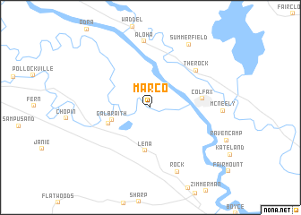 map of Marco