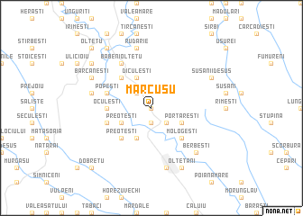 map of Mărcuşu