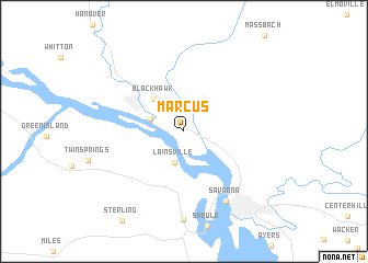 map of Marcus